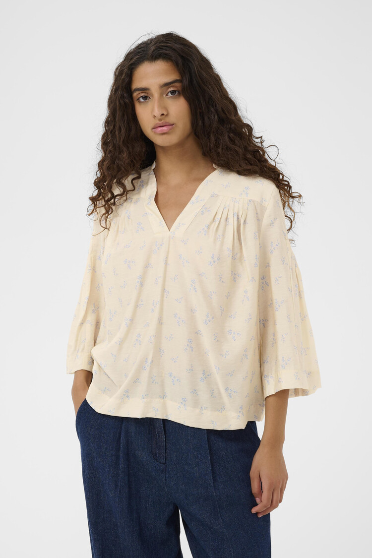 Soaked In Luxury SLEneya Printed Blouse