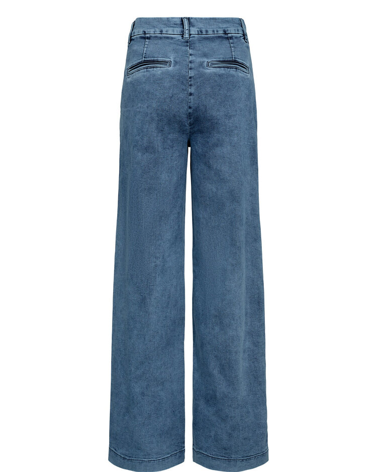 Numph Nuamber - HR Wide Acid Jeans
