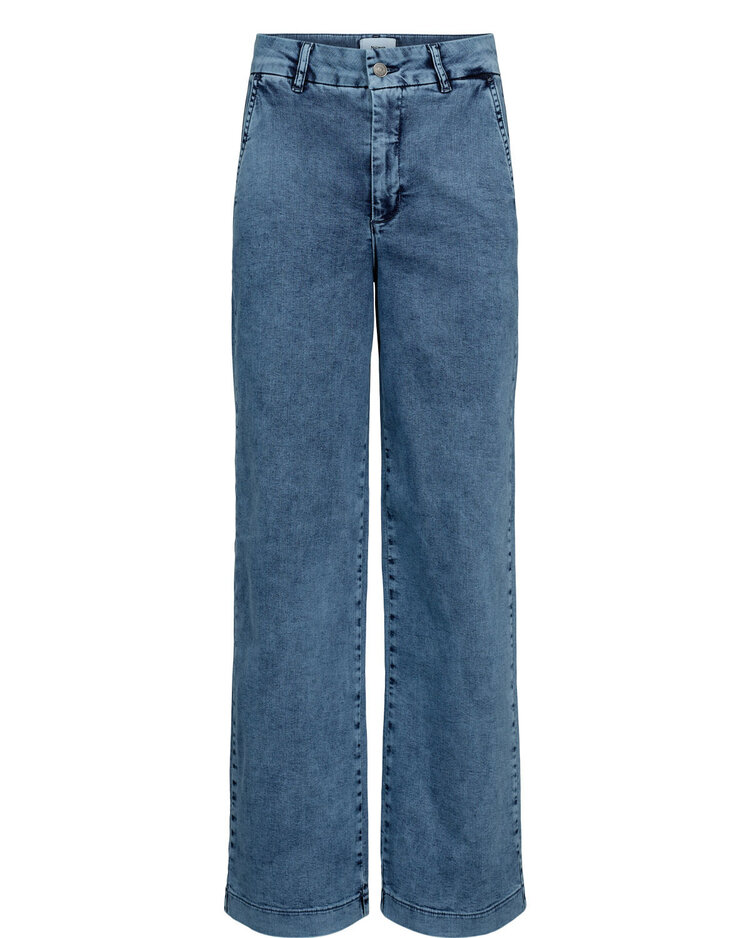 Numph Nuamber - HR Wide Acid Jeans