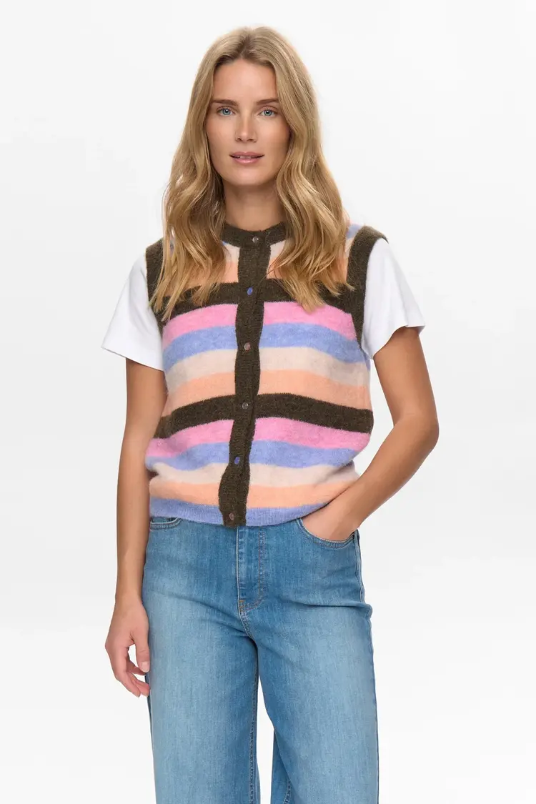 Numph Nuriette Stripy Vest
