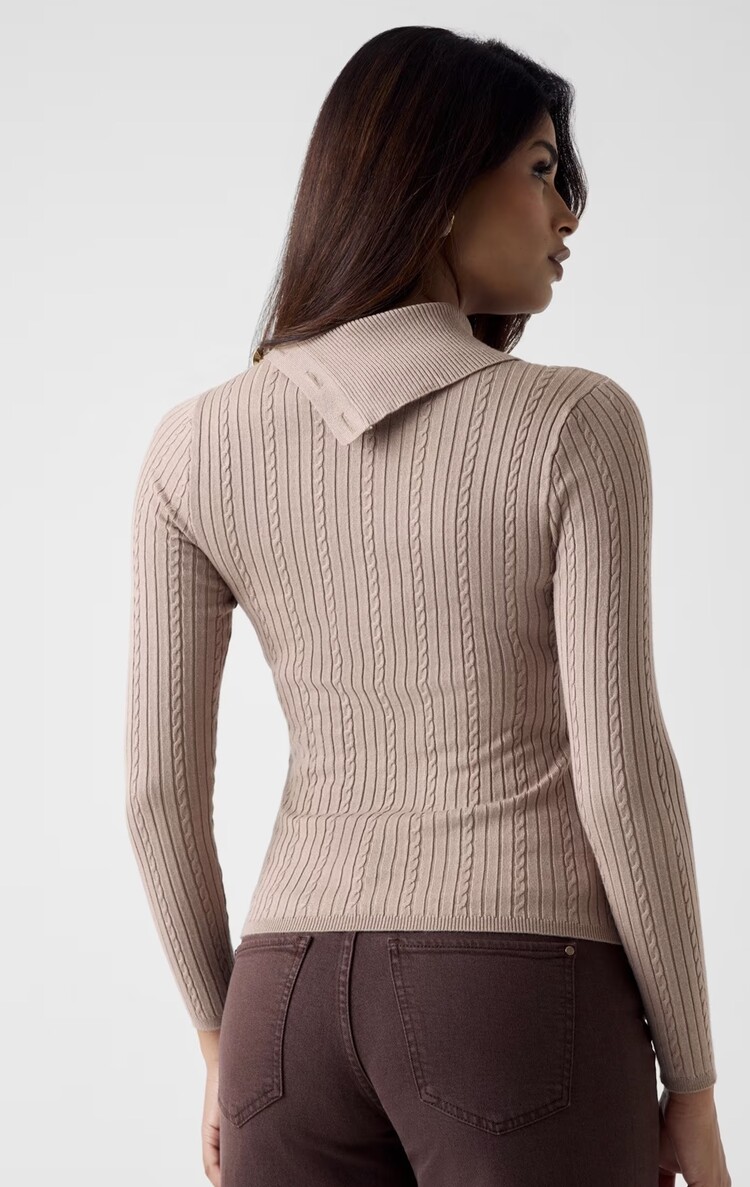 Guess W6RR07Z2YK2 Prsicilla cable rib