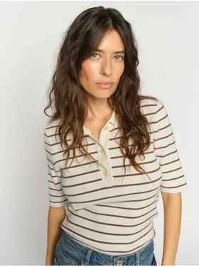 Mos Mosh MMCaliz Stripe SS Knit