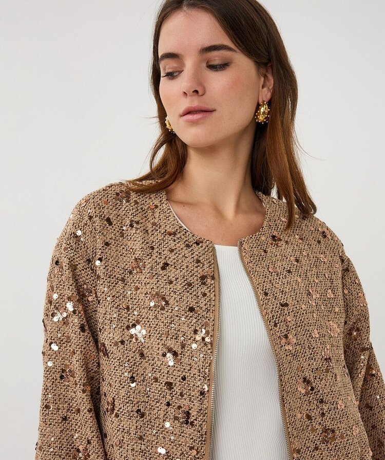 Esqualo SP26.19000 Sequin Jacket