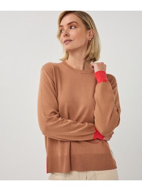 Esqualo SP26.07009 Striped Sweater