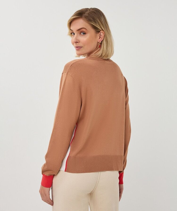 Esqualo SP26.07009 Striped Sweater