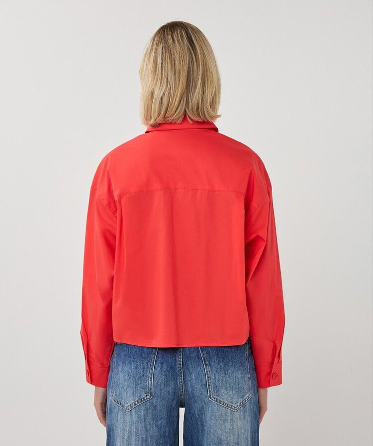 Esqualo SP26.10016 Cropped Blouse
