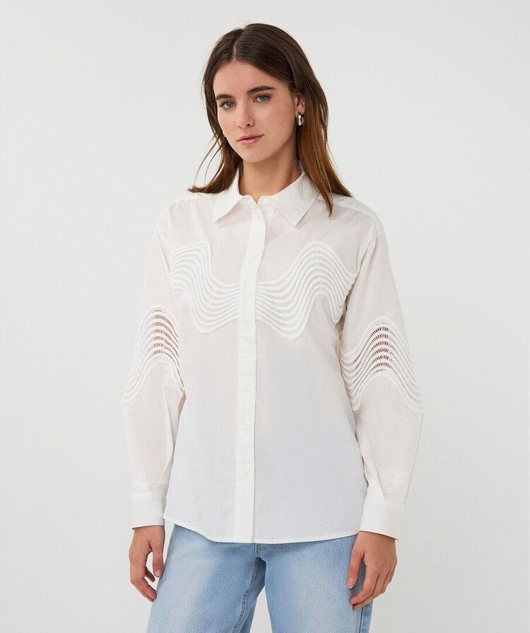 Esqualo SP26.14012 Poplin Blouse