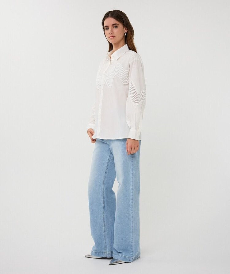 Esqualo SP26.14012 Poplin Blouse