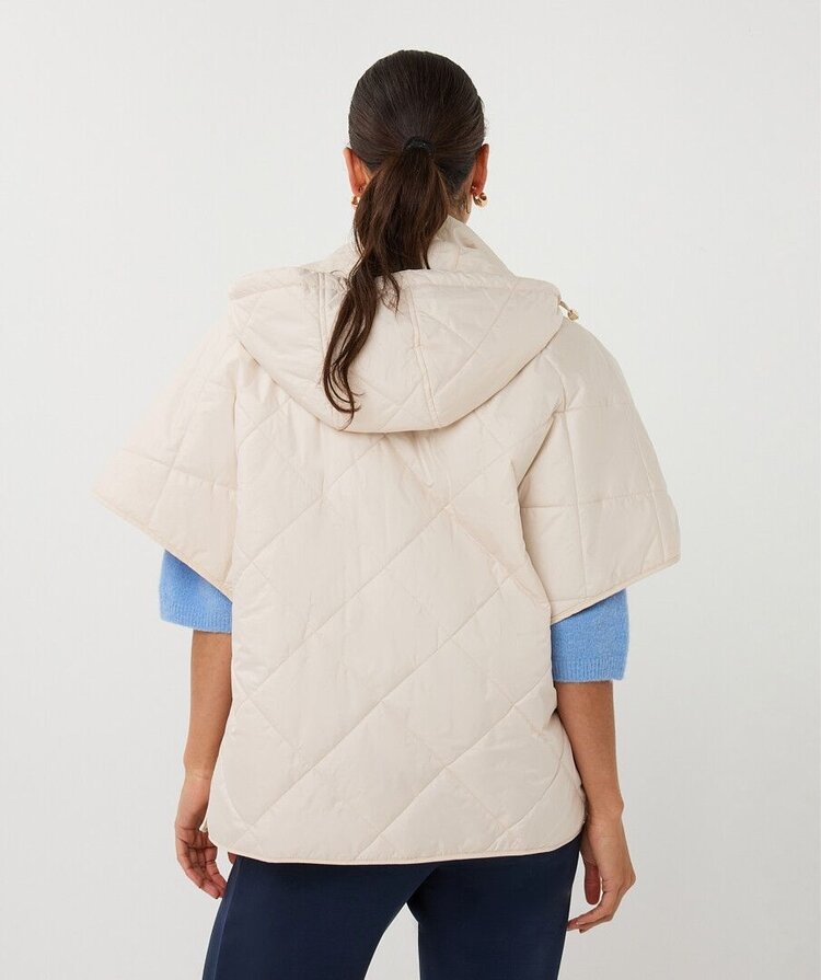 Esqualo SP26.37009 Poncho Quilted