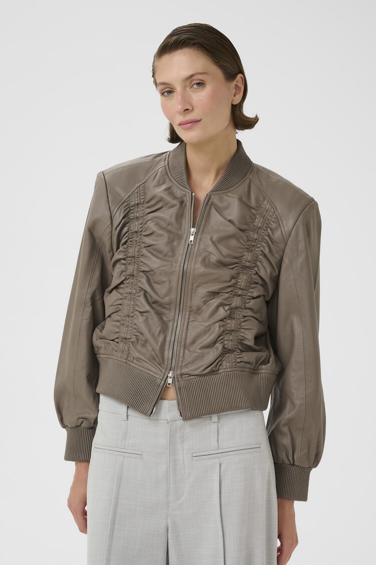 Karen By Simonsen KBEmiko Leather Jacket