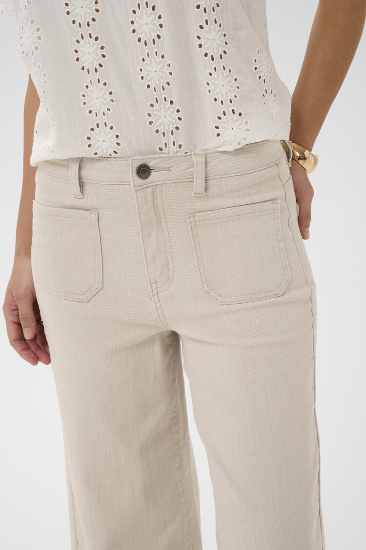 Kaffe KAbrook Cropped HW Jeans