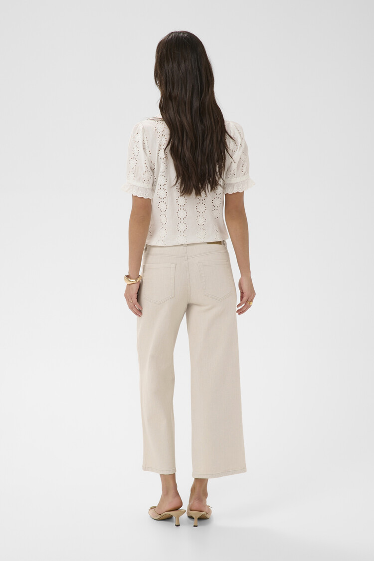 Kaffe KAbrook Cropped HW Jeans