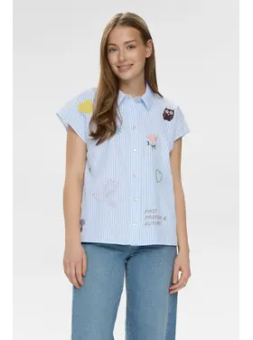 Numph Nuashley embroidery Shirt
