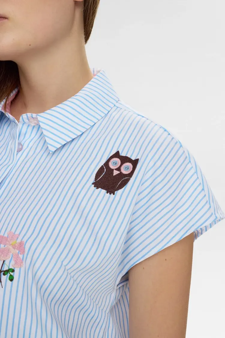 Numph Nuashley embroidery Shirt