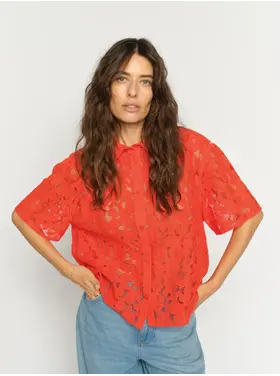 Mos Mosh MMlia River SS Lace Shirt