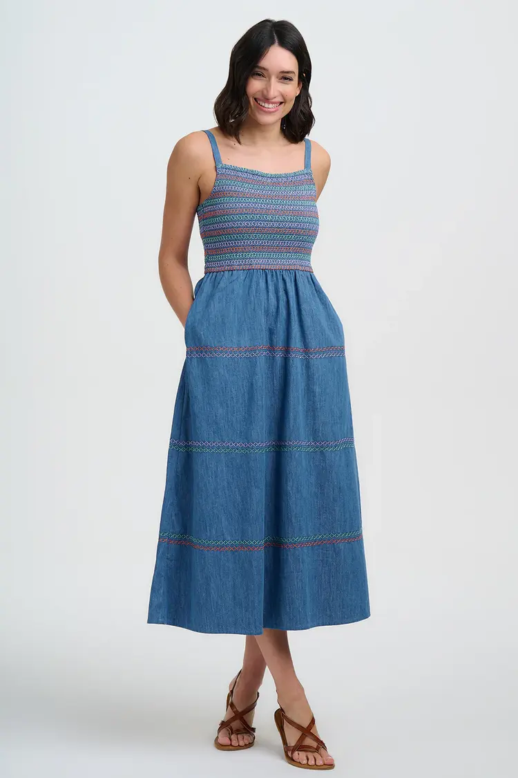 D1462 Murren Midi Dress