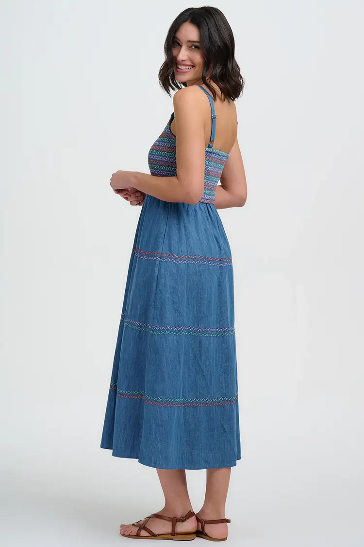 D1462 Murren Midi Dress