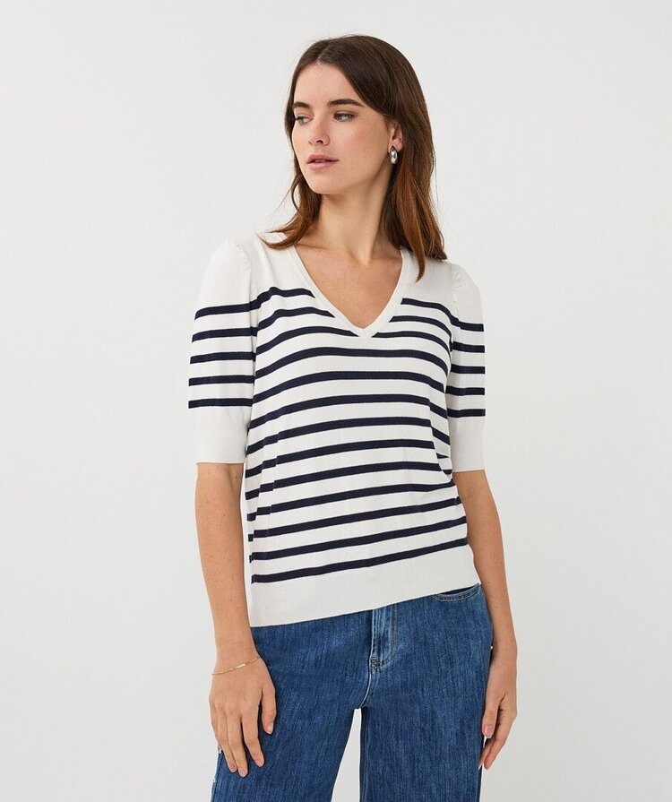 Esqualo SP26.07013 Stripe Knit