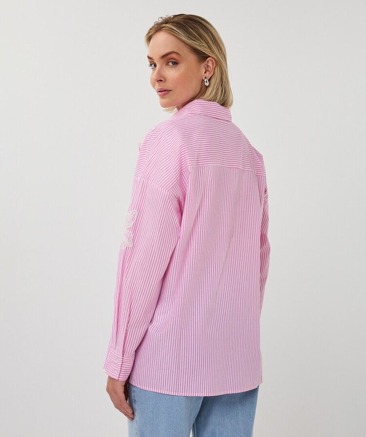 Esqualo SP26.14028 Flower Blouse