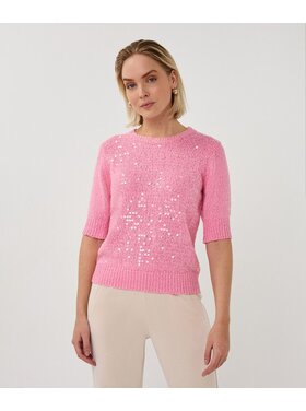 Esqualo SP26.02004 Sequin Sweater