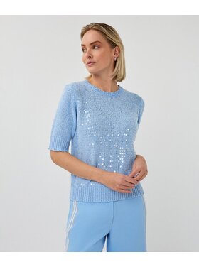 Esqualo SP26.02004 Sequin Sweater