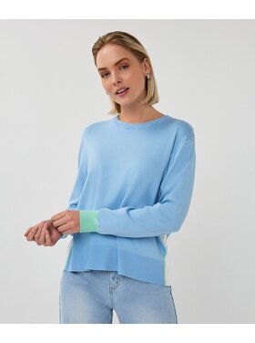 Esqualo SP26.07009 Striped Sweater