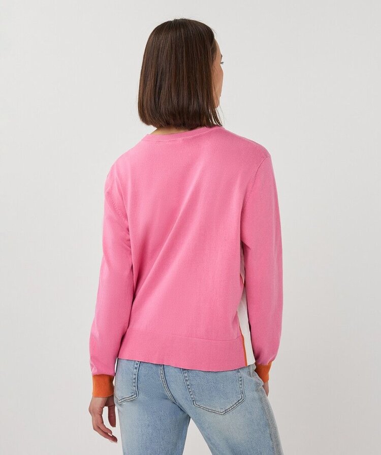 Esqualo SP26.07009 Striped Sweater