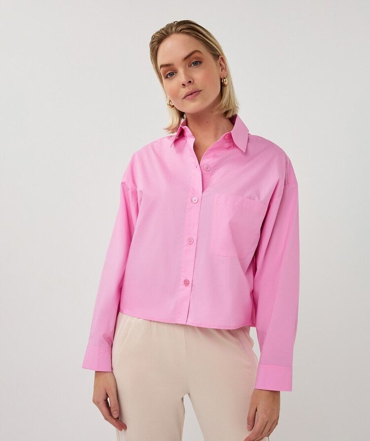 Esqualo SP26.10016 Cropped Blouse