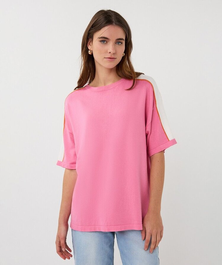 Esqualo SP26.07011 Striped Sweater