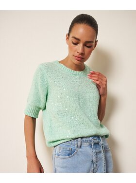 Esqualo SP26.02004 Sequin Sweater