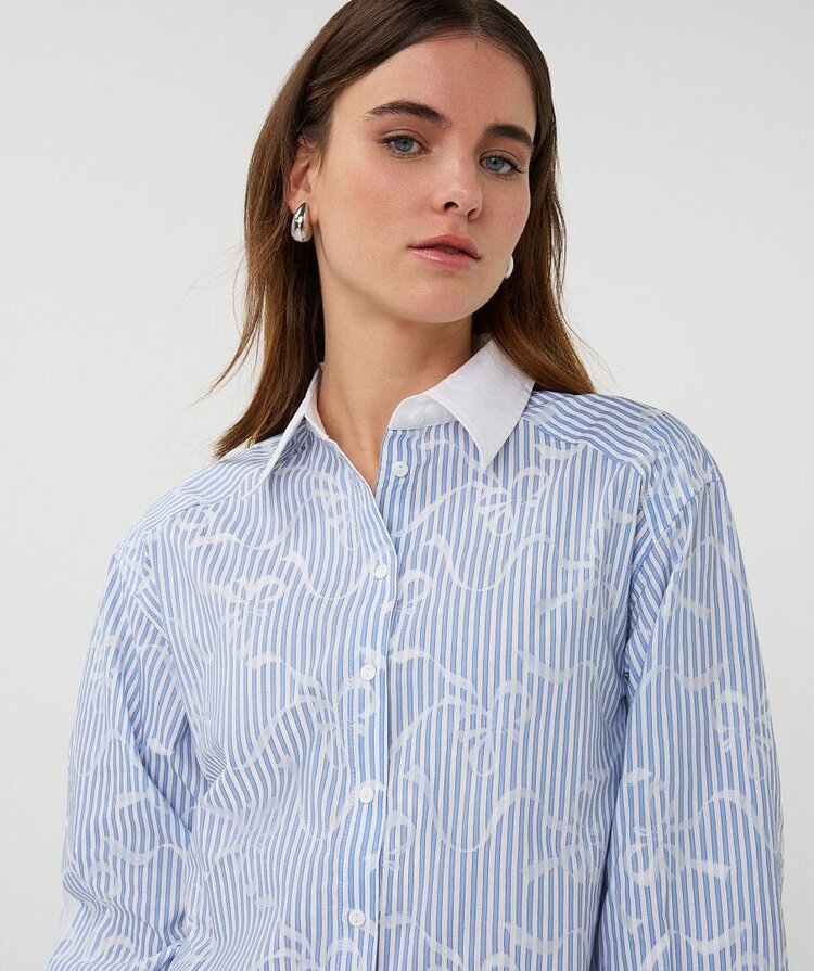 Esqualo SP26.14026 Bows Blouse