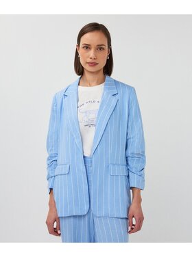 Esqualo SP26.17005 Blazer Linen Stripe