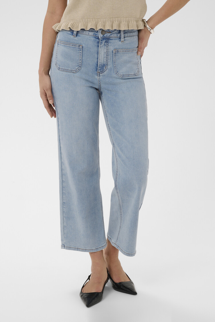 Kaffe KAbrook Cropped HW Jeans