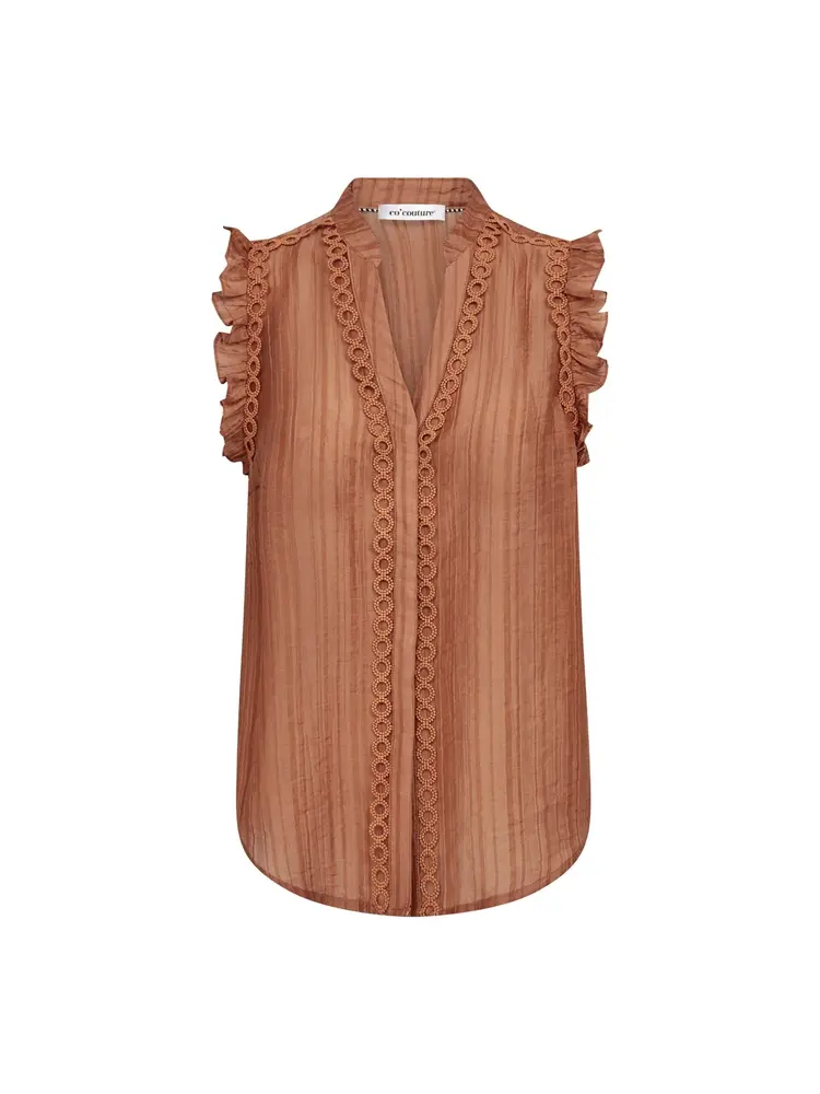 co'couture ReggieCC Frill Top