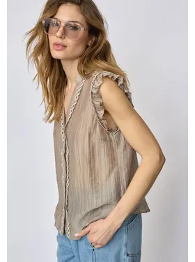 co'couture ReggieCC Frill Top