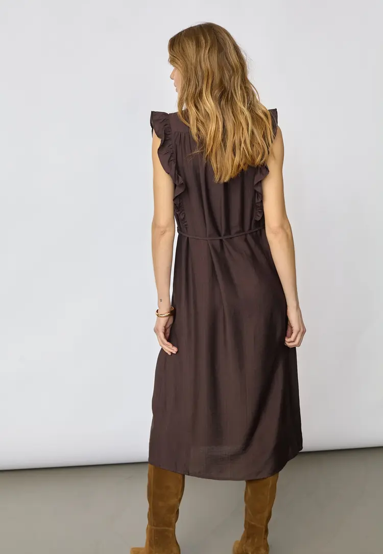 co'couture Heracc Frill SS V-Dress