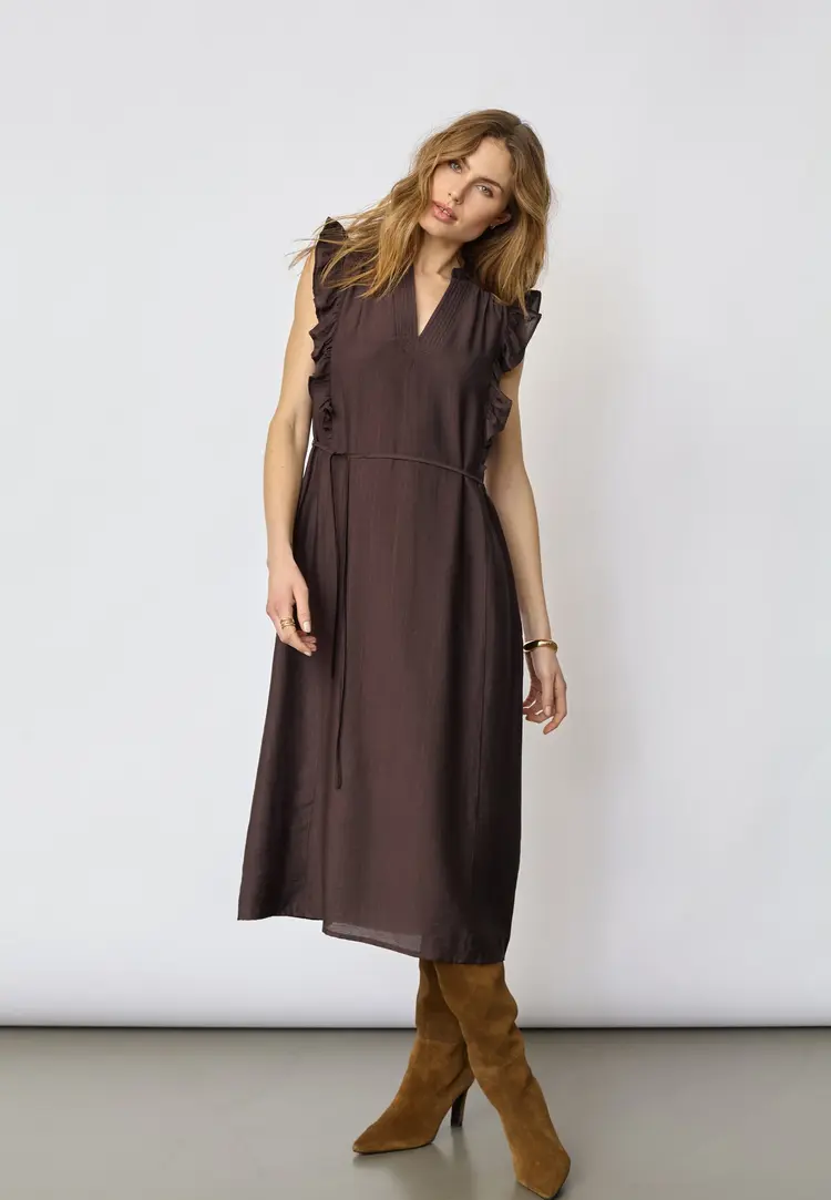 co'couture Heracc Frill SS V-Dress