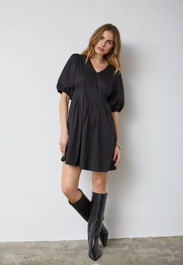 co'couture PoppyCC Pleat Crop Dress