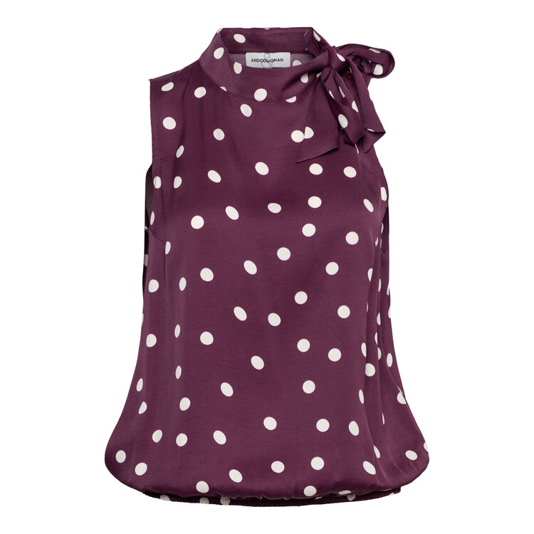 &Co Woman TO366 Amelia Dot Top