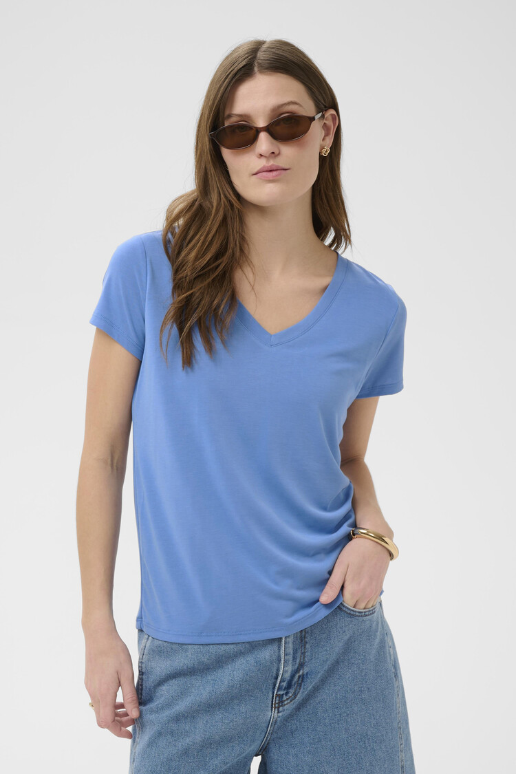 Soaked In Luxury SLColumbine V-neck SS