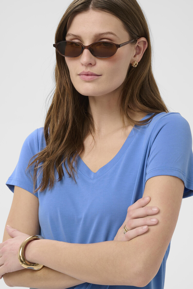 Soaked In Luxury SLColumbine V-neck SS