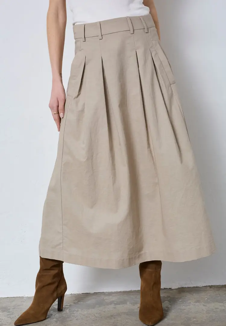co'couture LeilaCC Anya Pleat Skirt