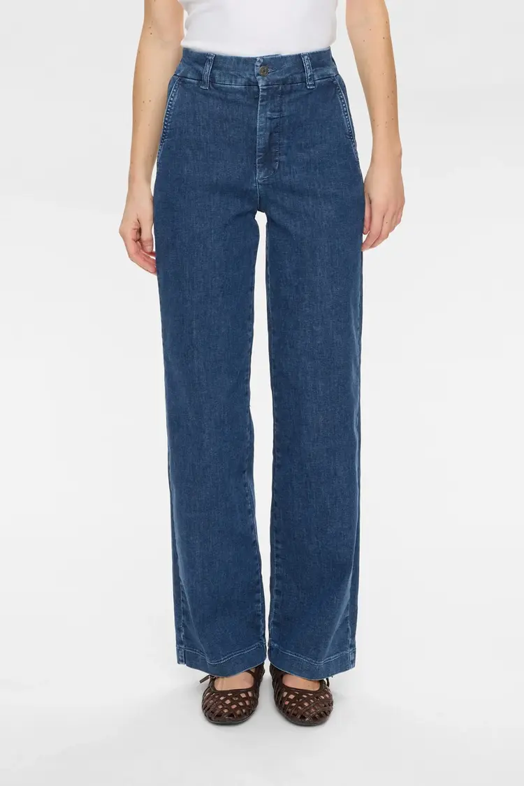 Numph Nuamber HR Wide Jeans