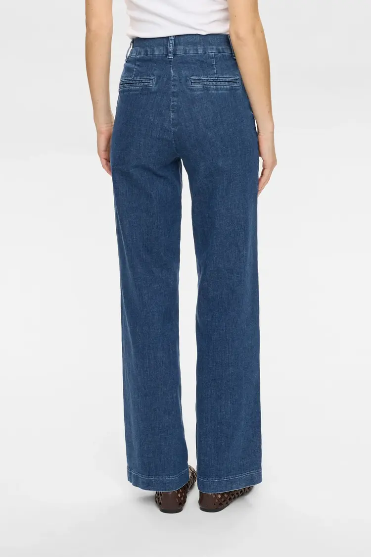 Numph Nuamber HR Wide Jeans