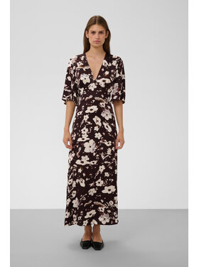 Soaked In Luxury SLClero Midi Printed Dress SS