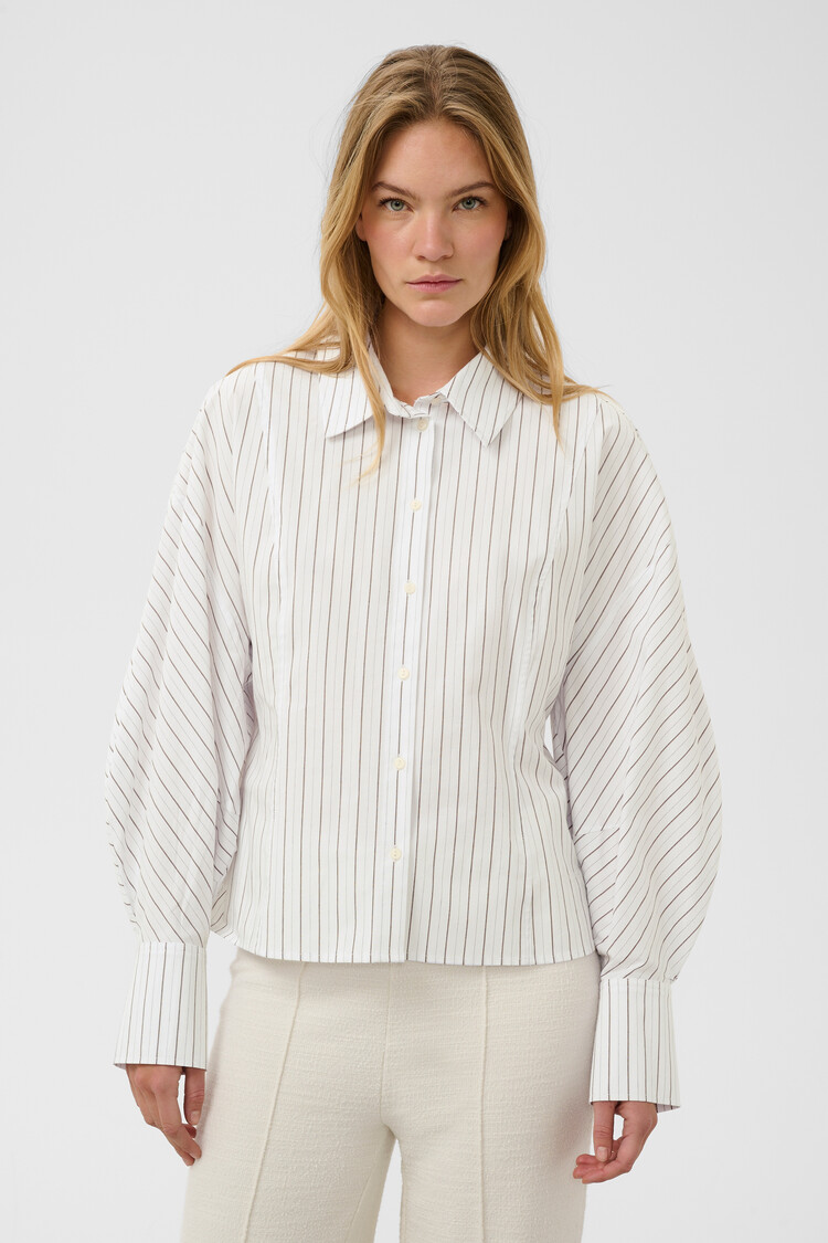 Soaked In Luxury SLNoelle Balloon Shirt