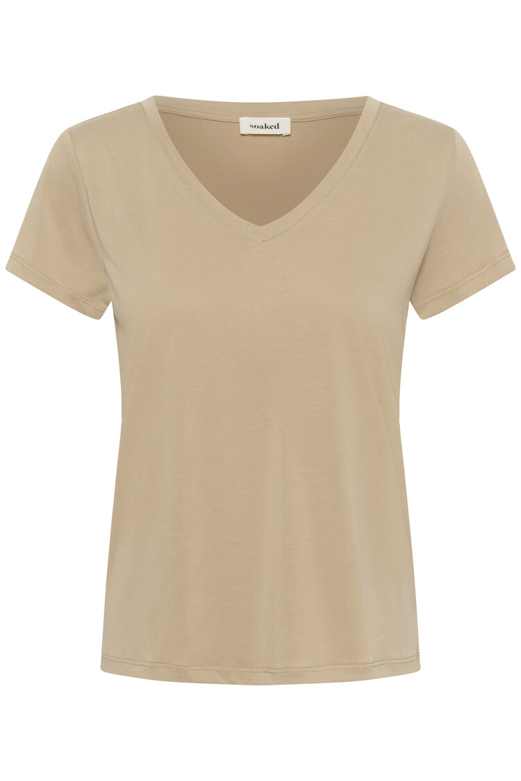Soaked In Luxury SLcolumbine V-Neck SS