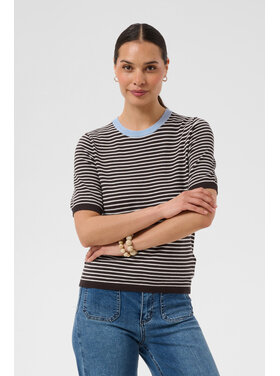 Kaffe KAlizza Narrow Striped Pullover