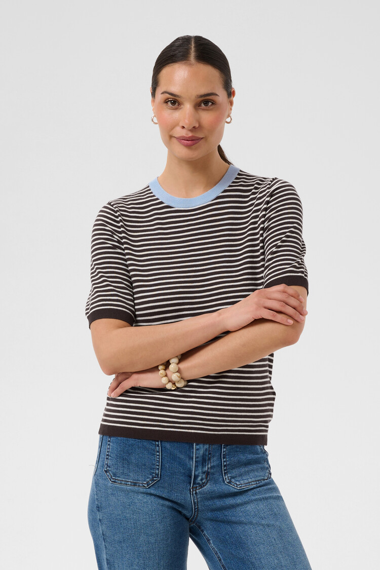 Kaffe KAlizza Narrow Striped Pullover