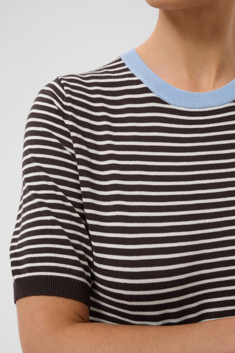 Kaffe KAlizza Narrow Striped Pullover